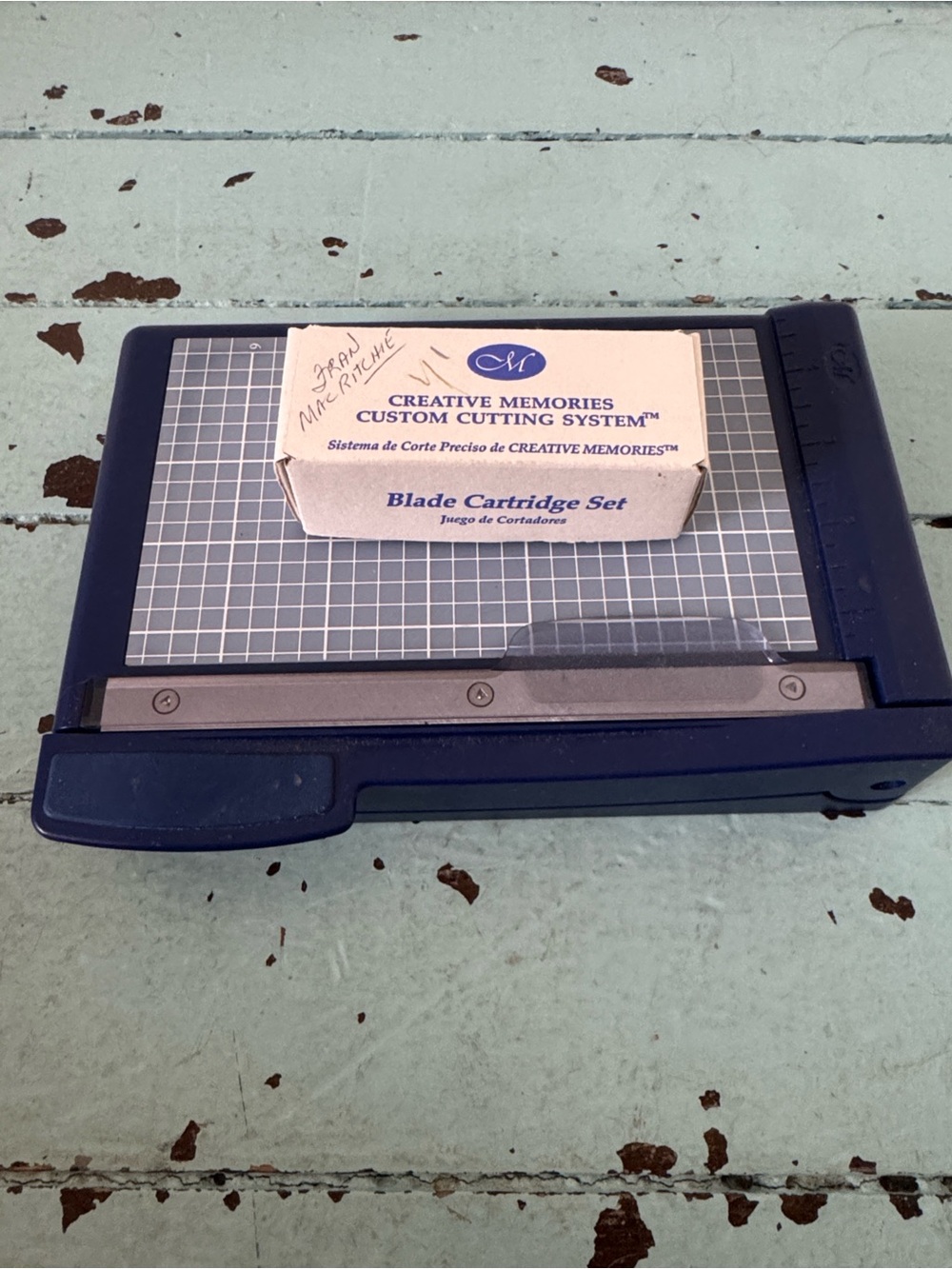 Creative Memories Tools 1 Personal Trimmer 2. Custom Cutting System Blades